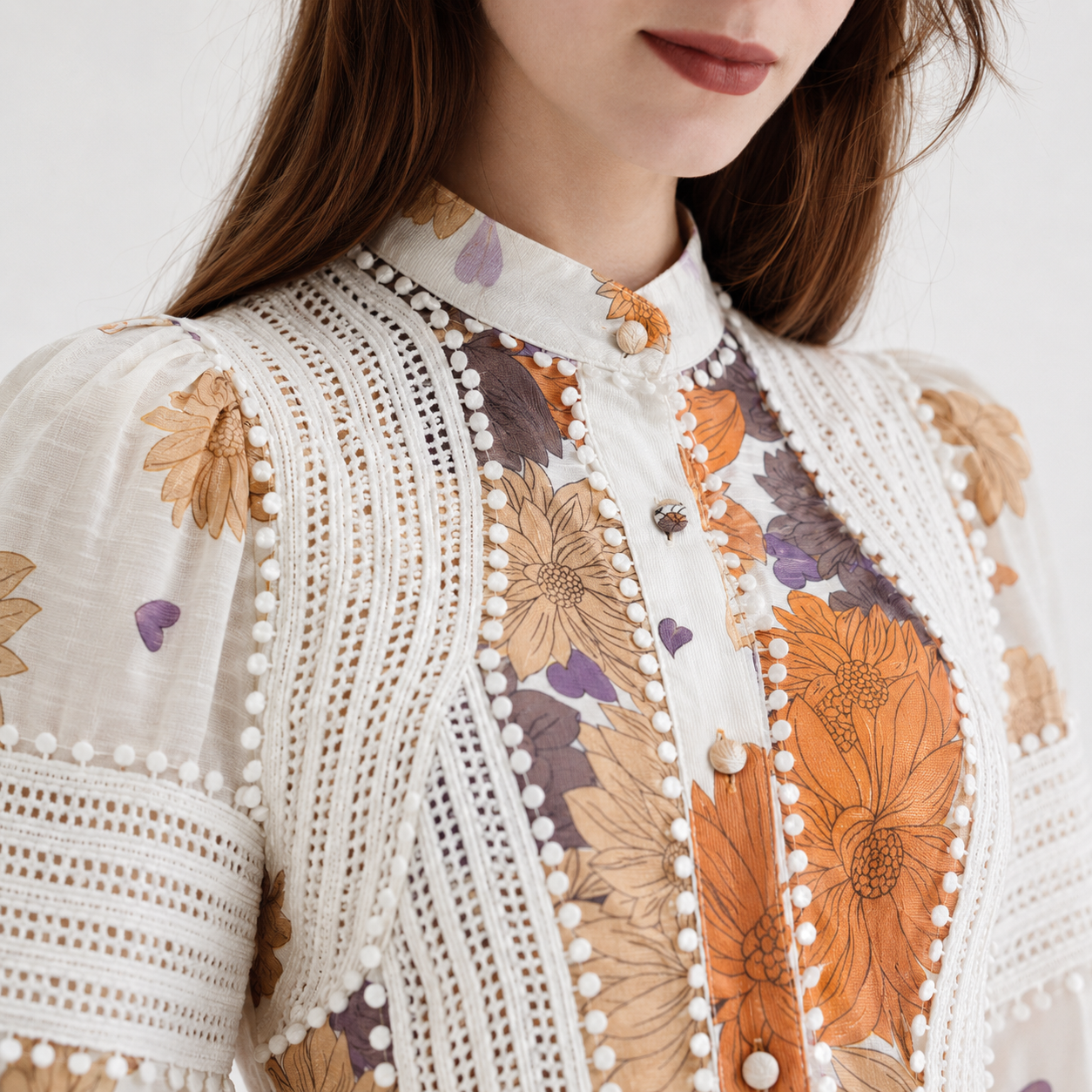 Long Sleeve Floral Dress