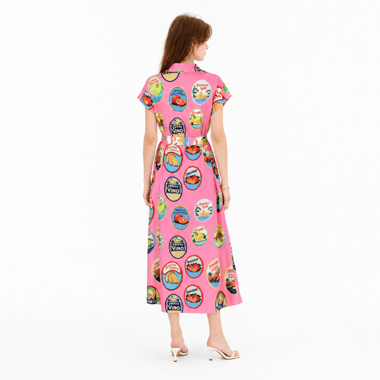 Banana Print Dress