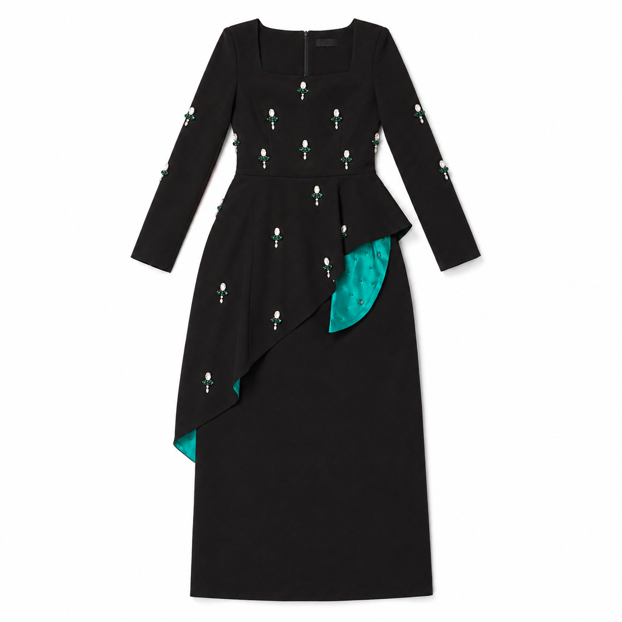 Embroidered Maxi Dress