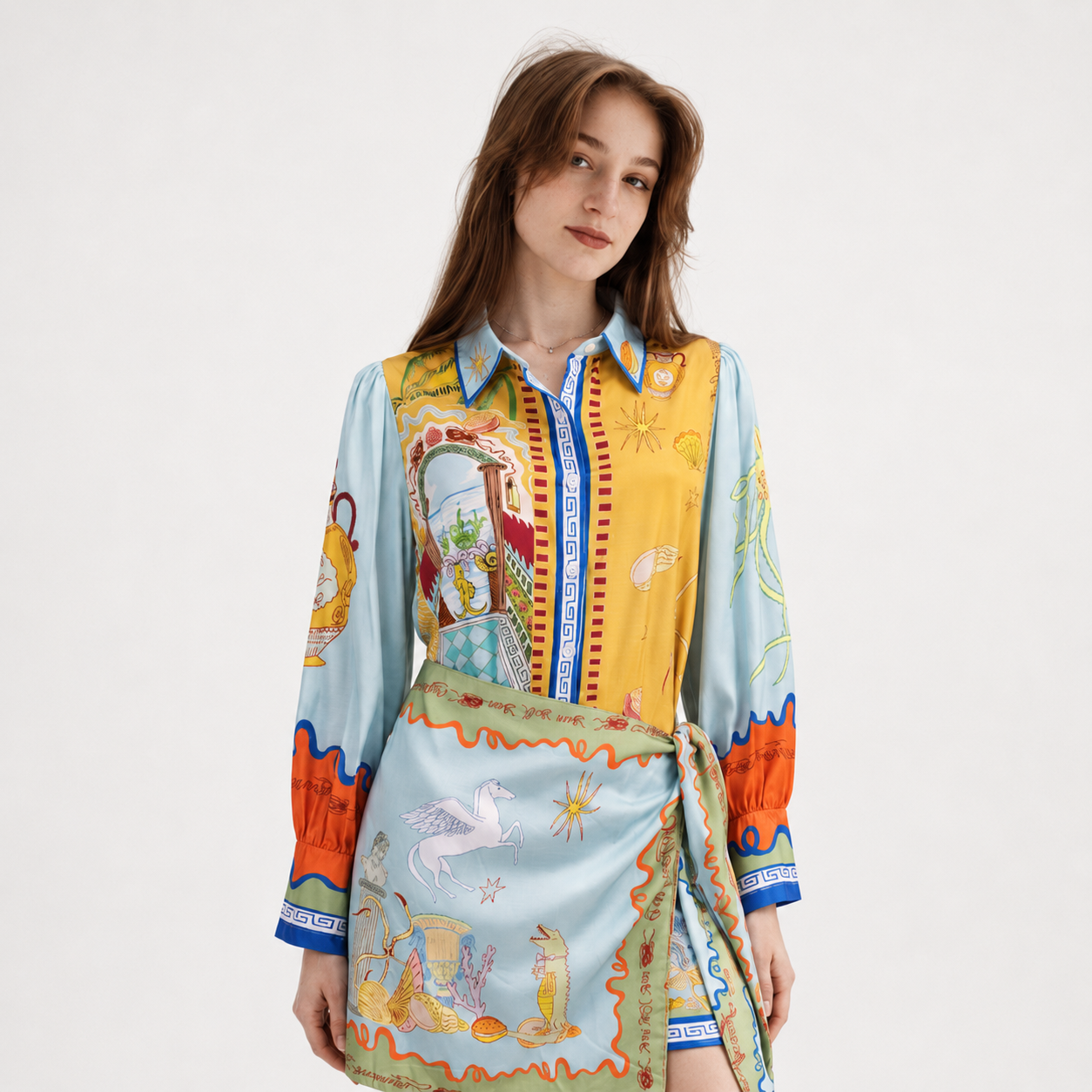Printed Dress