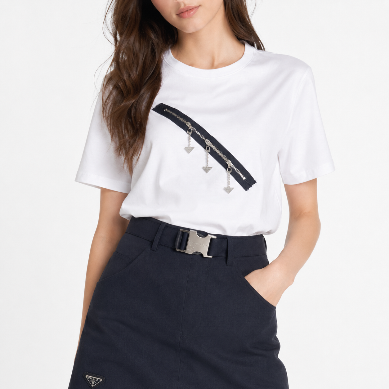 set prada skirt