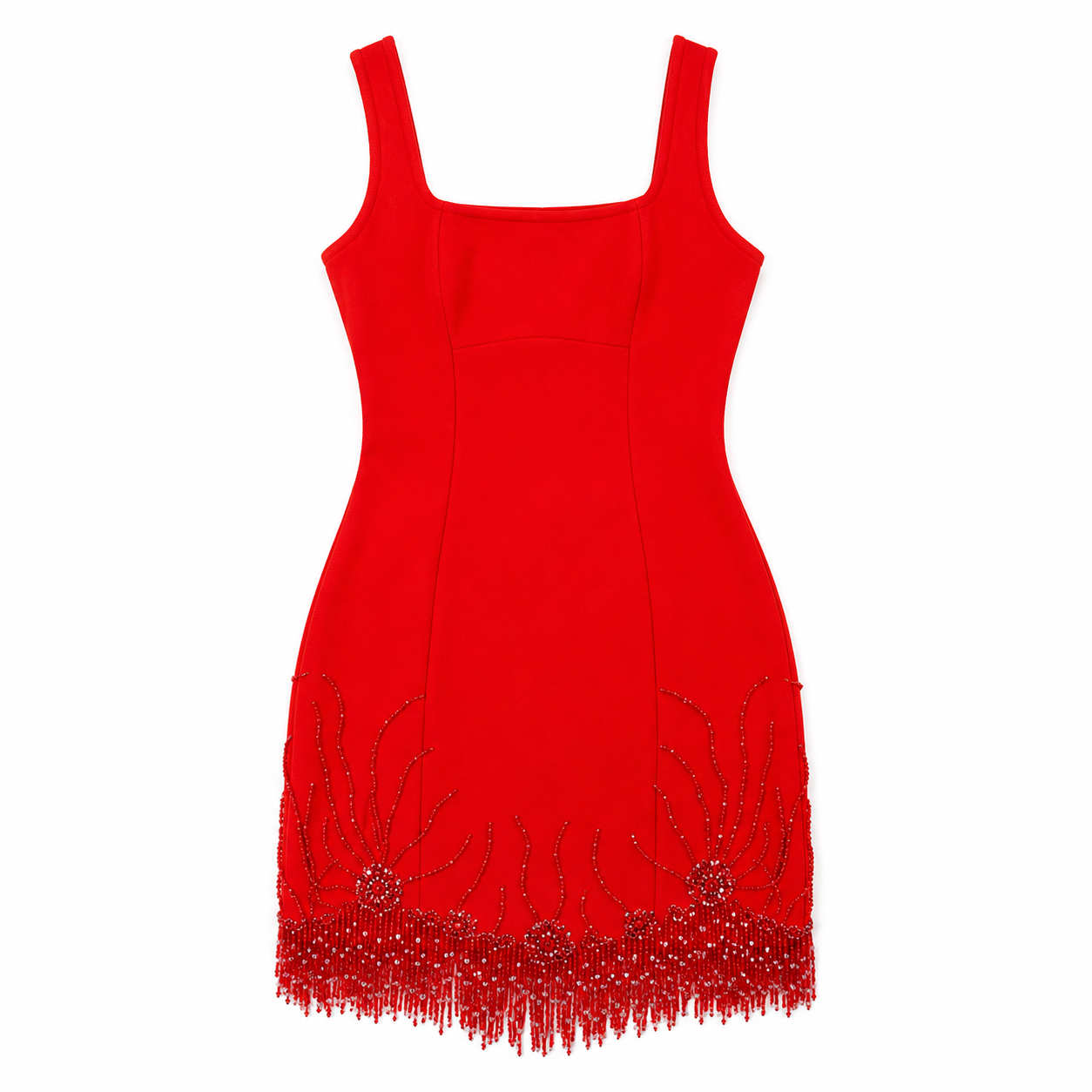 High Neck Sleeveless Dress