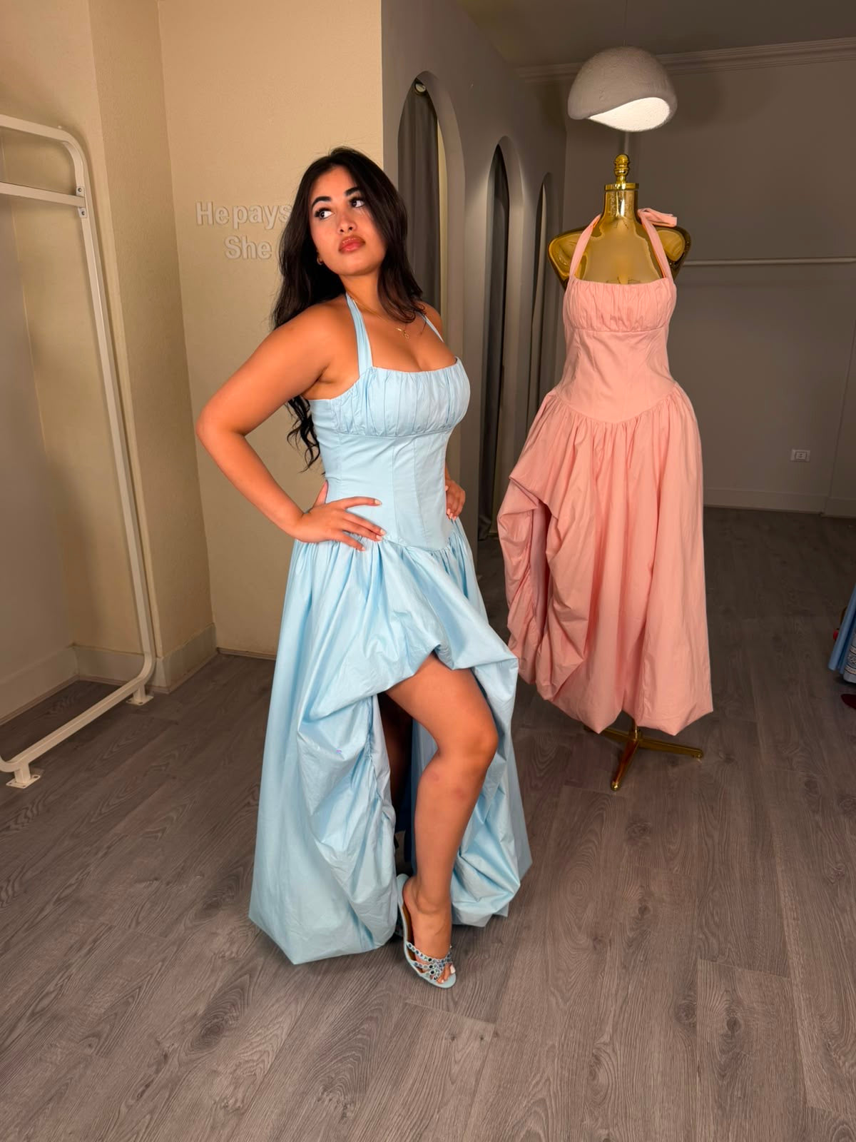 Tie-Back Dress