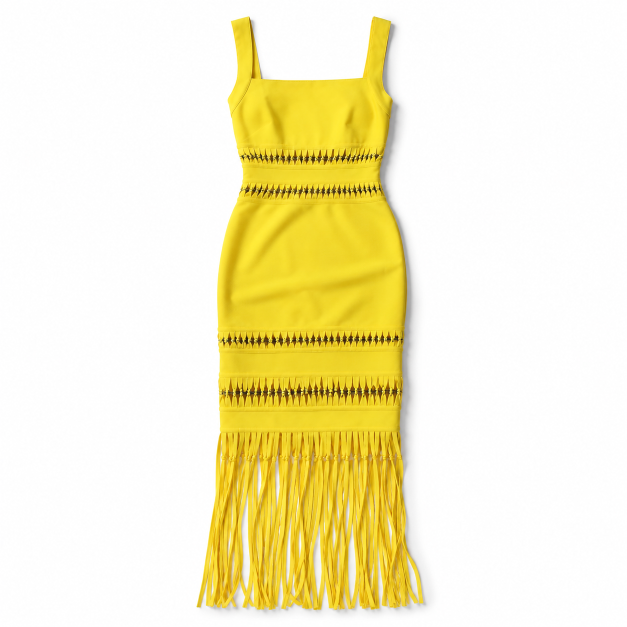 Fringe Maxi Dress