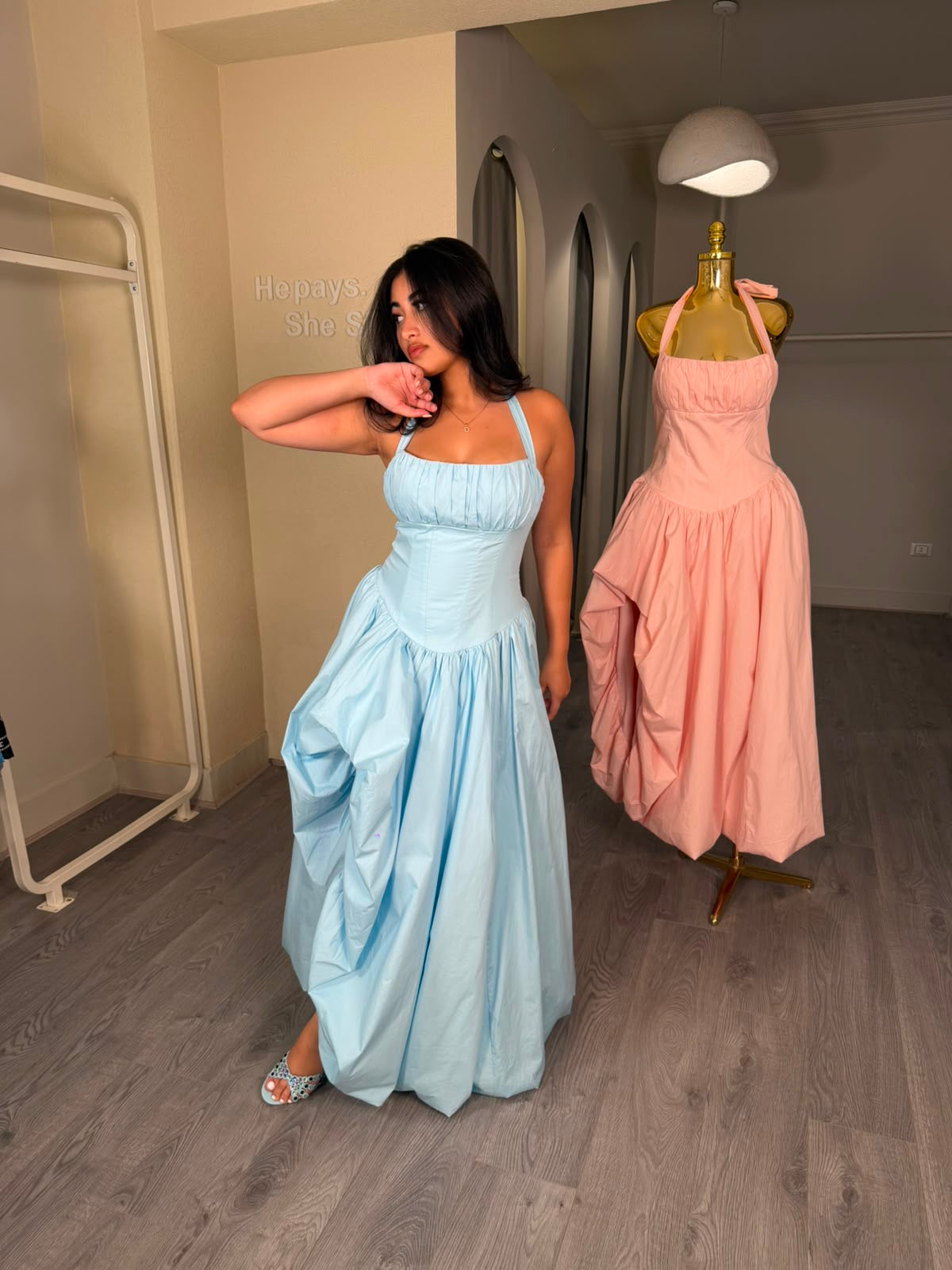 Tie-Back Dress