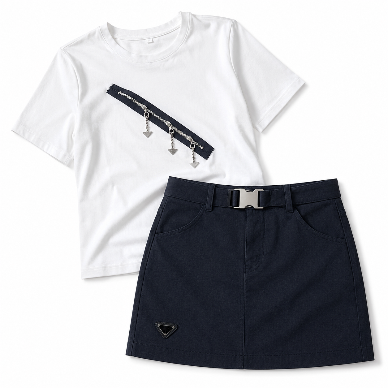 set prada skirt