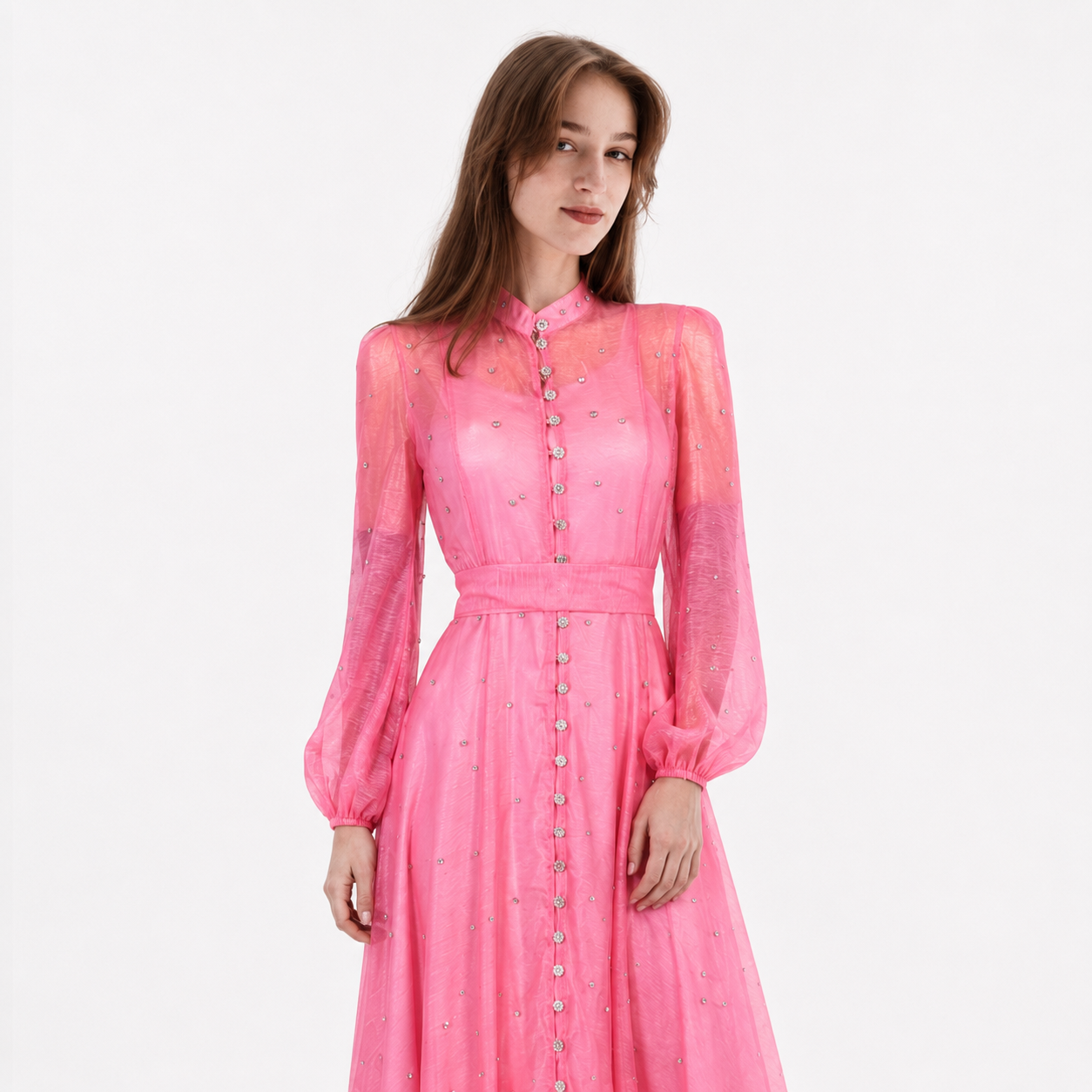 Buttoned Dress