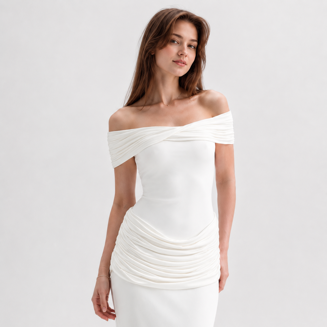 Ruched Dress