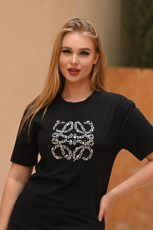 Bassic Printed Black