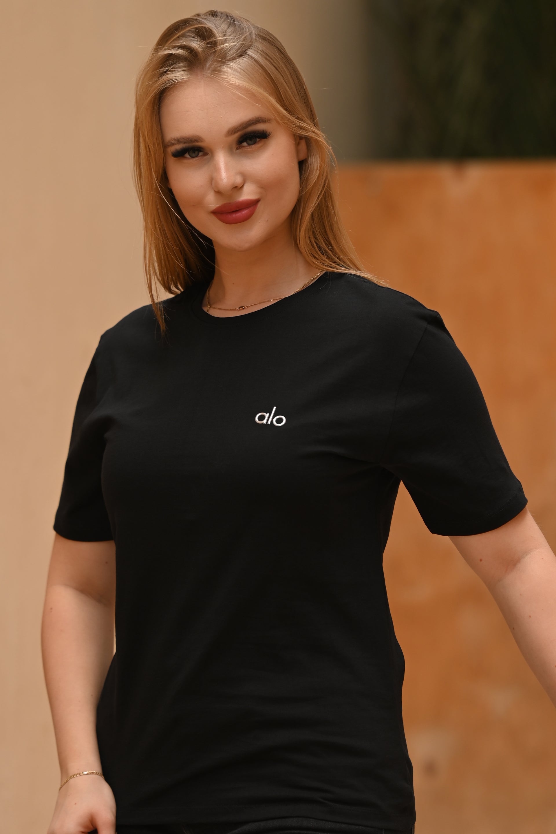 Alo Yoga Small Logo T-Shirt – heshe33