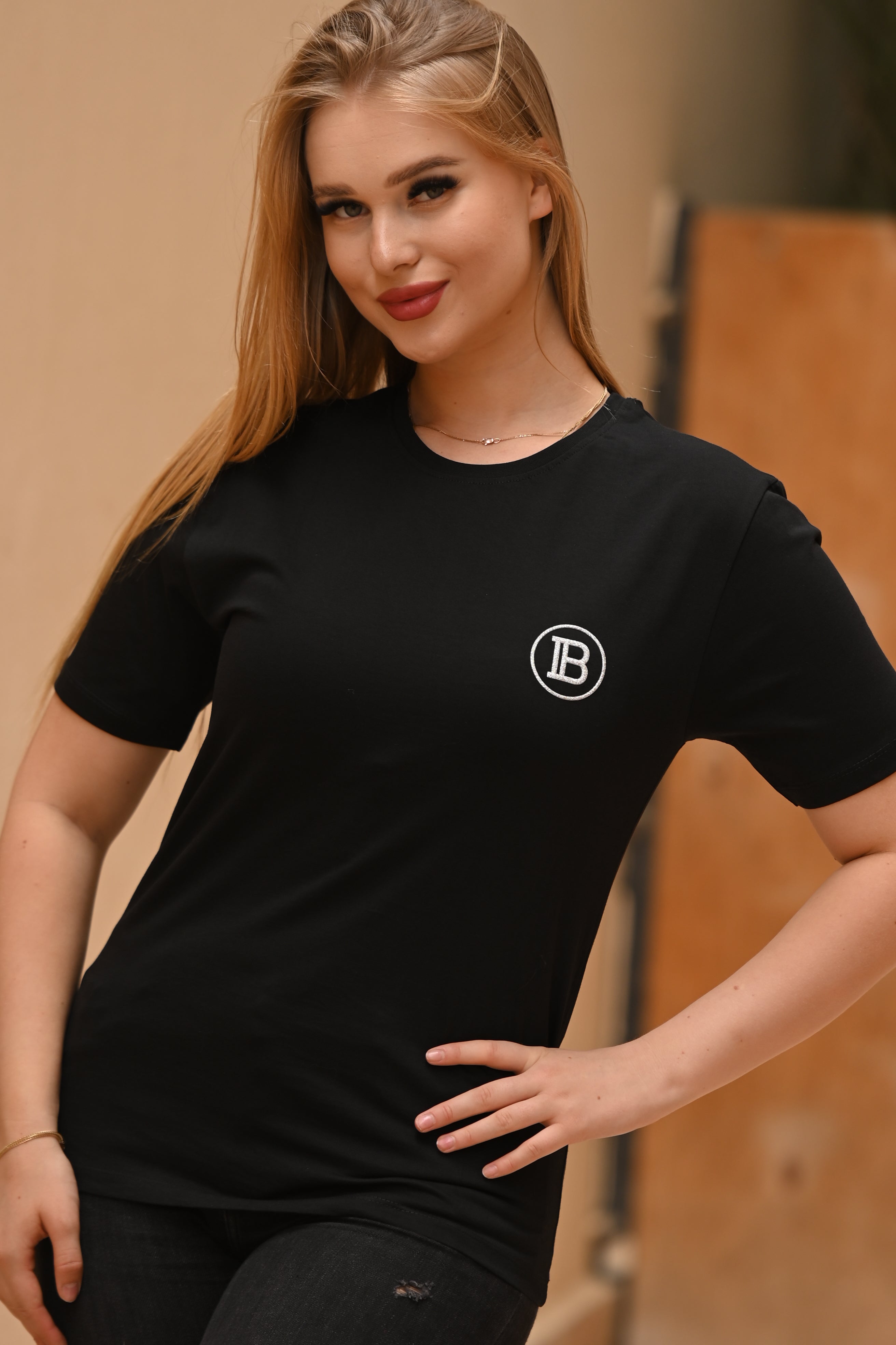 Balmain Circle B Logo T-Shirt