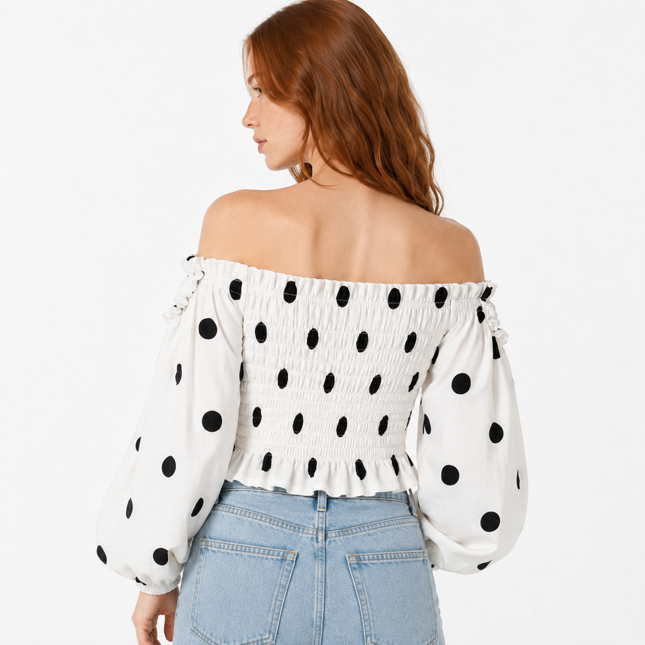 Top polka dot