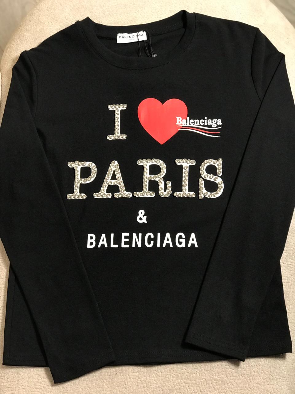 Long-Sleeve Cotton T-Shirt